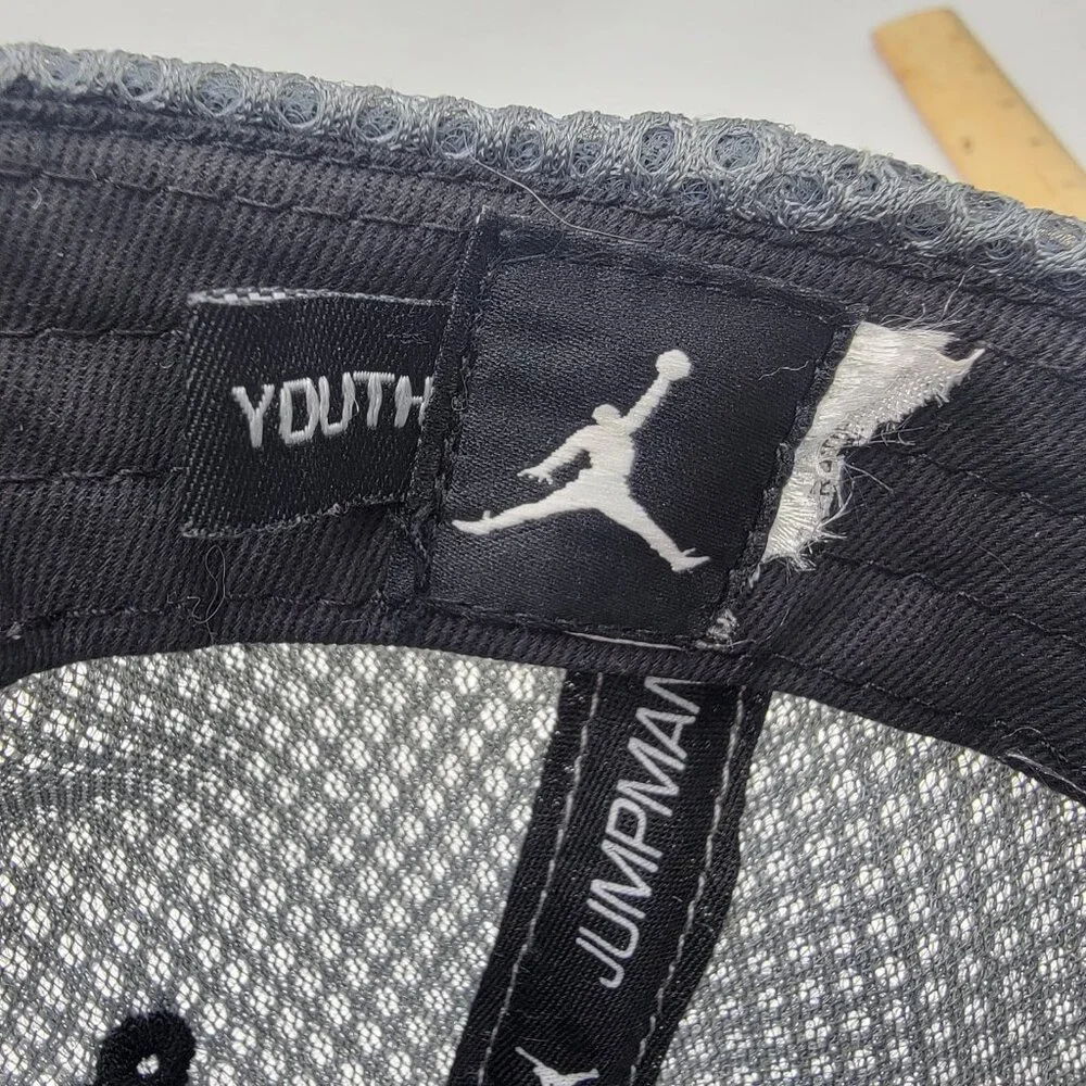 Jordan 23 Jumpman Youth Snapback Hat Gray‎ Black